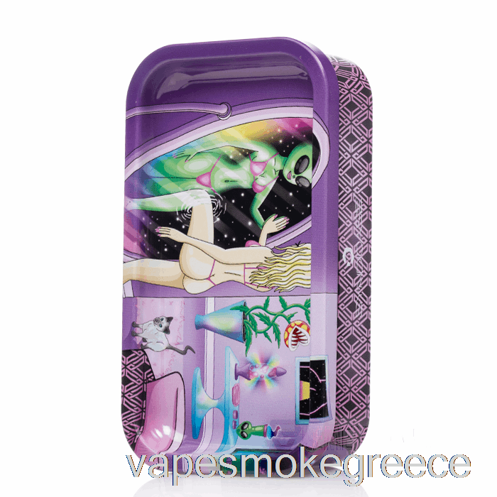 Vape Greece V Syndicate 2-σε-1 κυλιόμενος δίσκος και αντανάκλαση αποθήκευσης